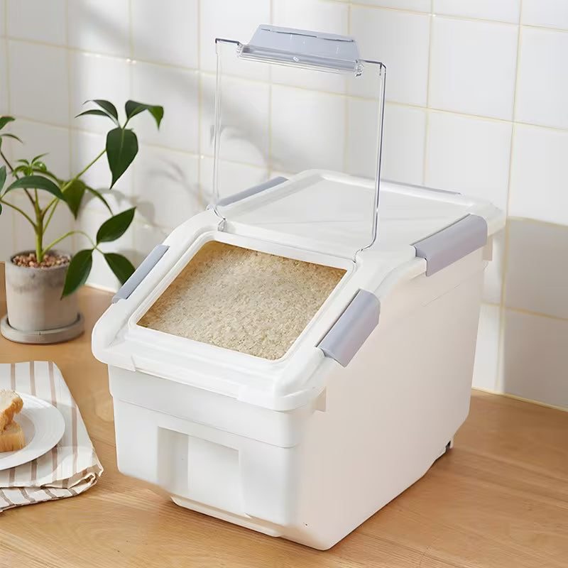 10KG Airtight Dog & Cat Food Storage Container with Scoop