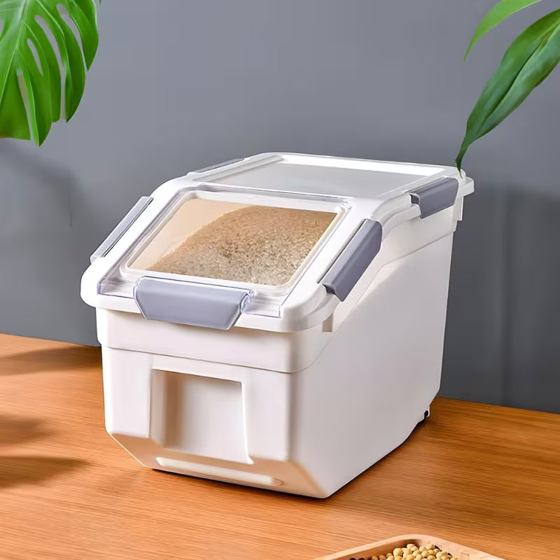 10KG Airtight Dog & Cat Food Storage Container with Scoop