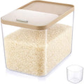 20L Airtight Rice Storage Container with Measuring Cup