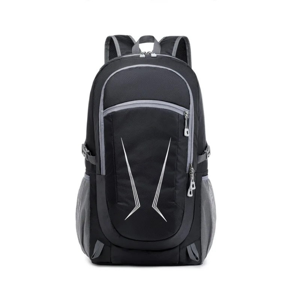 45L Foldable Hiking Backpack Water-Resistant, Multi-Compartment
