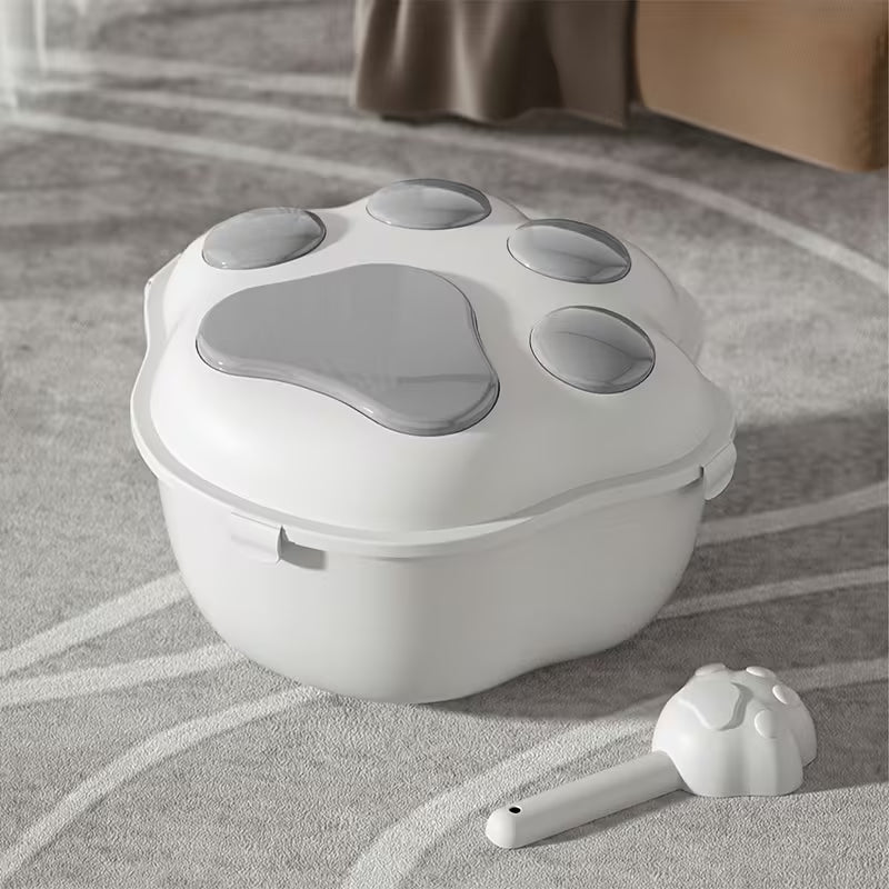 Pet Dog & Cat Food Storage Container Box