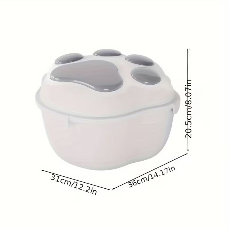 Pet Dog & Cat Food Storage Container Box