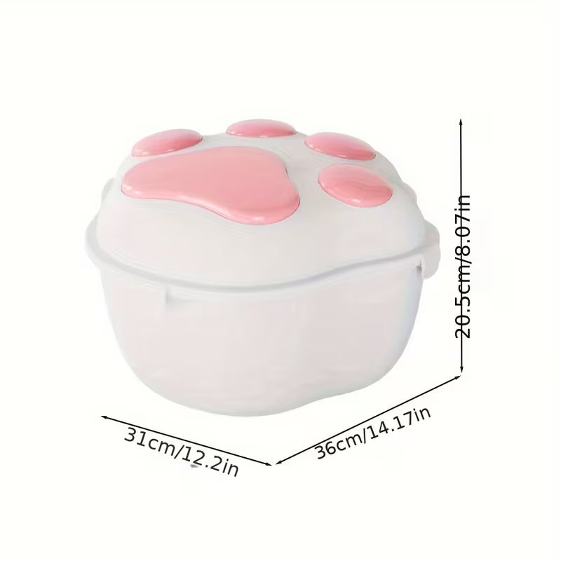 Pet Dog & Cat Food Storage Container Box